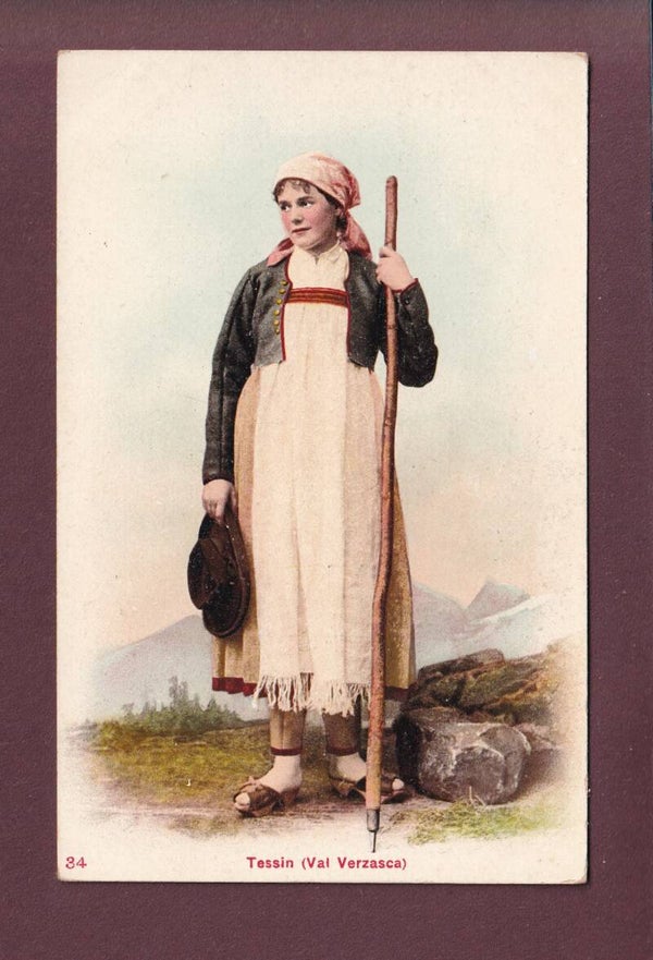 TICINO - Costume Val Verzasca