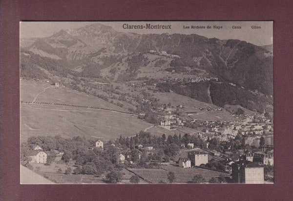 CLARENS - MONTREUX - Caux - Glion