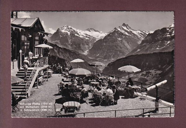 SCHYNIGE PLATTE - Terrasse