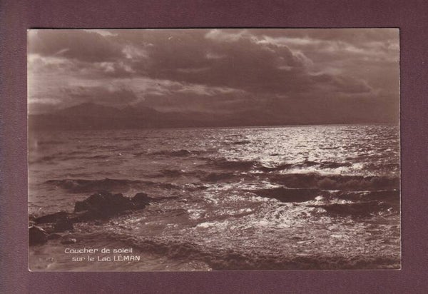 LAC LEMAN - Coucher de soleil