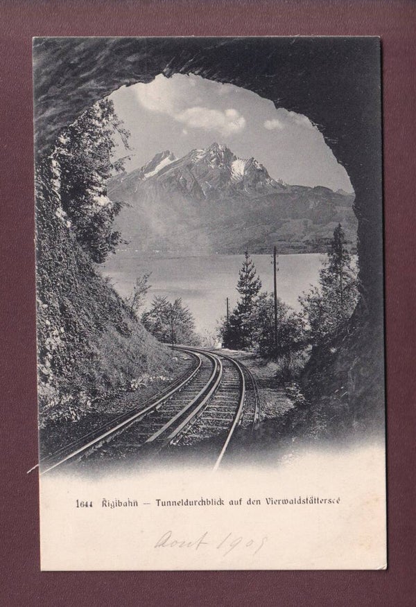 RIGIBAHN - Tunneldurchblick
