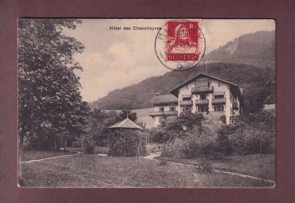 Hôtel des CHEVALLEYRES - 1918