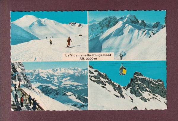 LA VIDEMANETTE Rougemont - 4 images - 1966