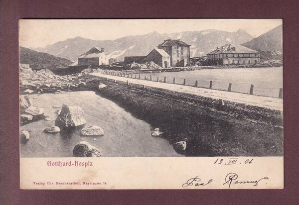 GOTTHARD-HOSPIZ - 1904