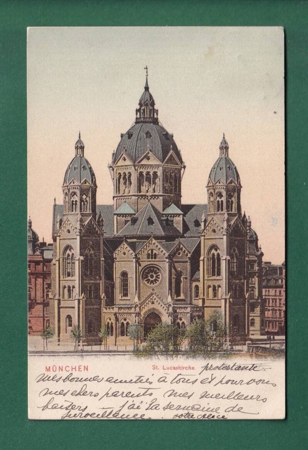 MÜNCHEN - St. Lucaskirche - 1906