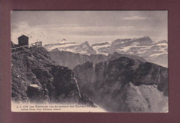 ROCHERS DE NAYE - Diablerets - 1907