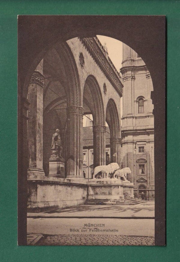 MÜNCHEN - Blick zur Feldherrnhalle