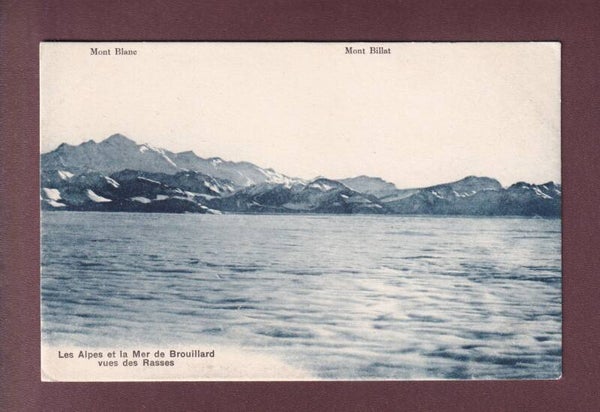 LES RASSES - Mer de brouillard - 1909