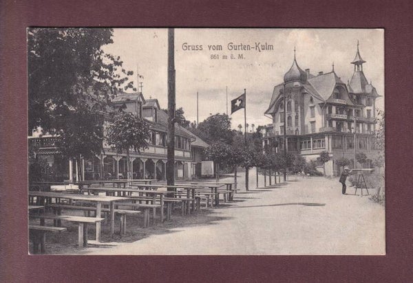 Gruss vom GURTEN-KULM - 1907