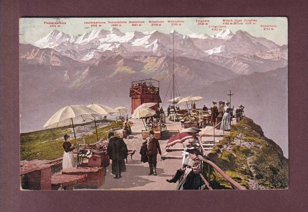 RIGI-KULM - Leute - 1908