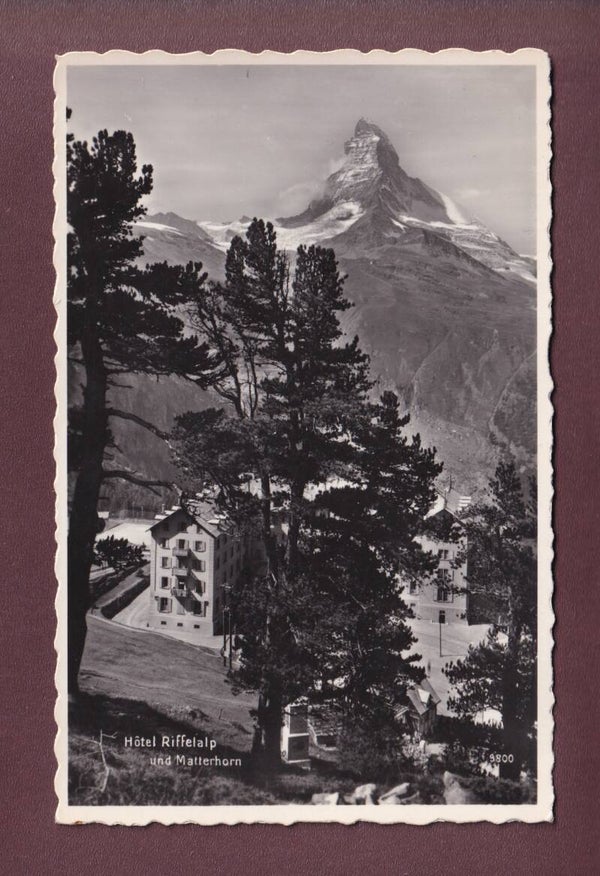HÔTEL RIFFELALP - Matterhorn - 1956