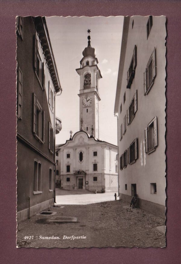 SAMEDAN - Dorfpartie - 1951