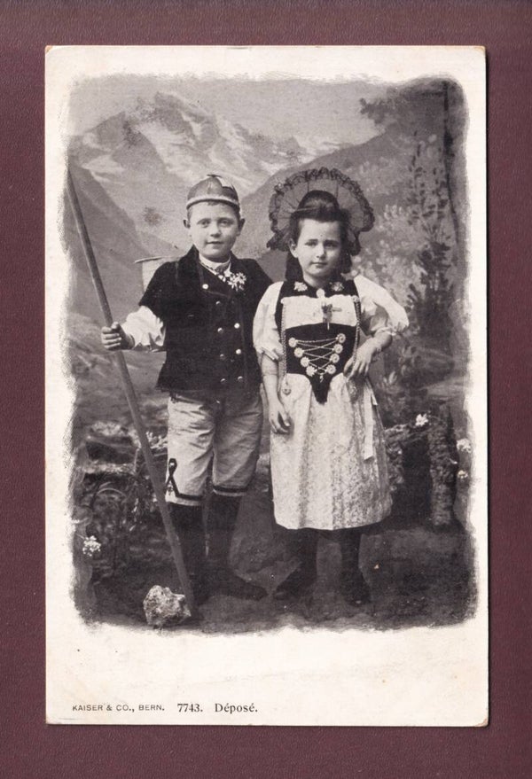 BERN - Tracht - Kinder - 1911