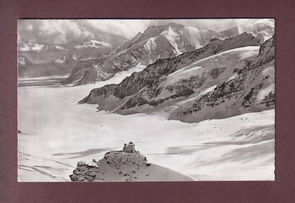 JUNGFRAUJOCH - Fliegeraufnahme - 1952