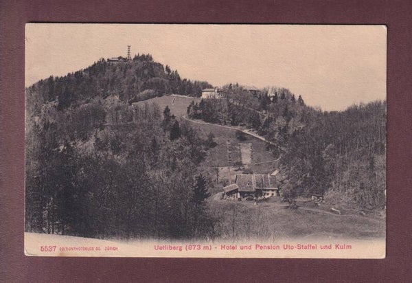 UETLIBERG - Uto-Staffel und Kulm - 1907