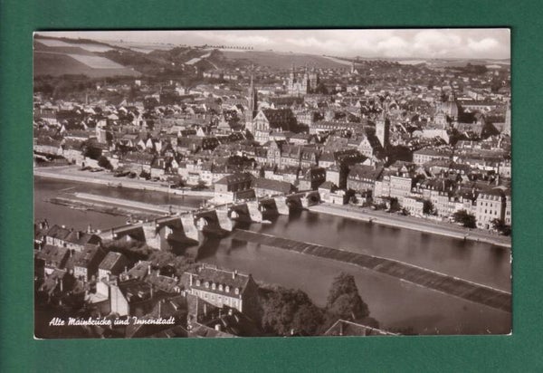 WÜRZBURG - Alte Mainbrücke und Innenstadt