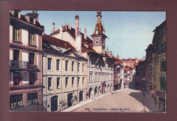 LAUSANNE - Hôtel de Ville
