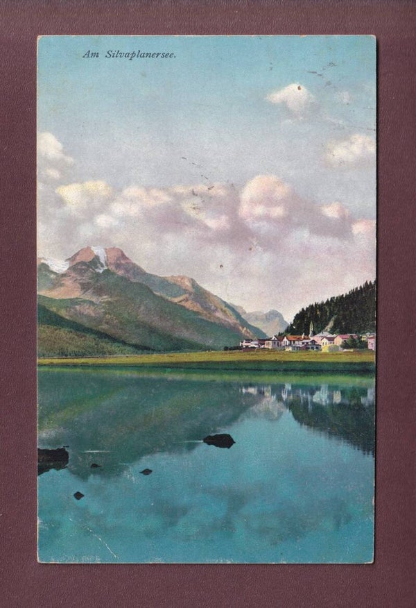 Am SILVAPLANERSEE - 1921