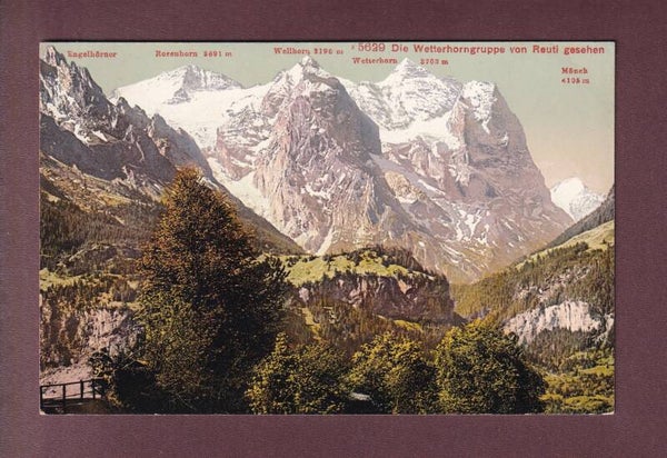 WETTERHORN-GRUPPE von Reuti aus