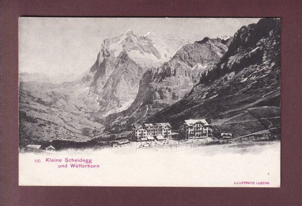 KLEINE SCHEIDEGG - Wetterhorn
