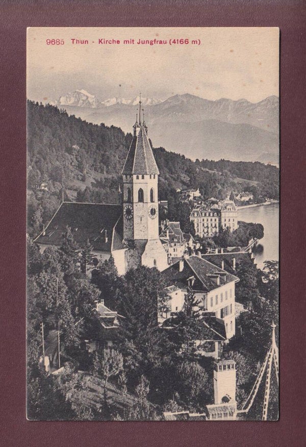THUN - Kirche - Jungfrau