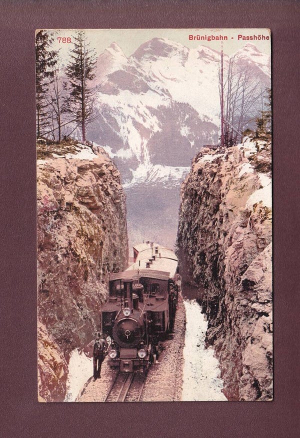 BRÜNIGBAHN - Passhöhe