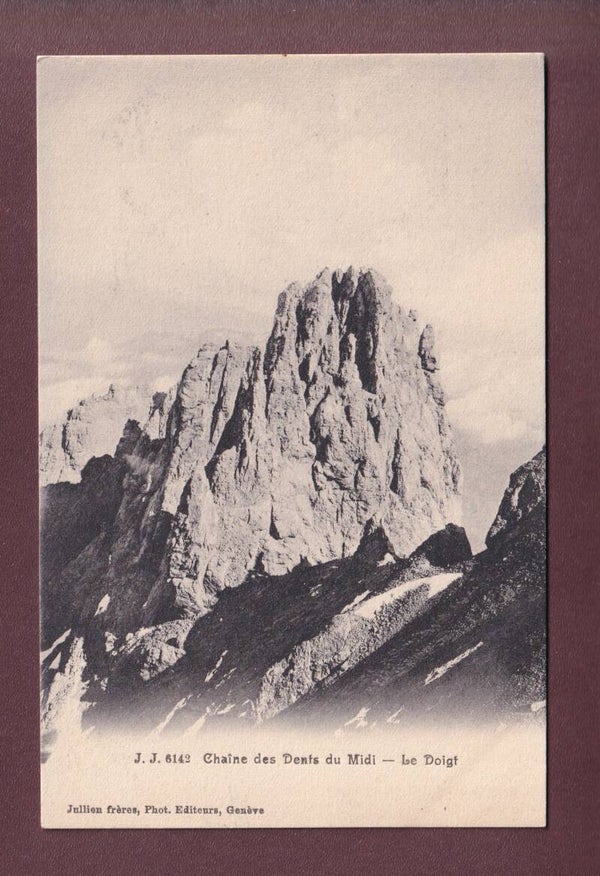 DENTS DU MIDI - Le Doigt