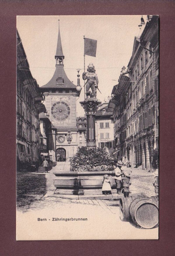 BERN - Zähringerbrunnen - Kinder