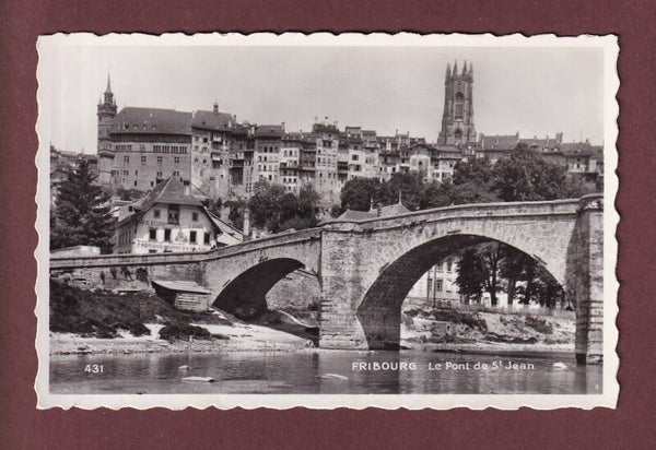 FRIBOURG - Pont de St Jean - Fabrique de drap