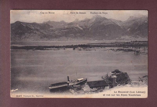LE BOUVERET - Bateau CGN - 1907