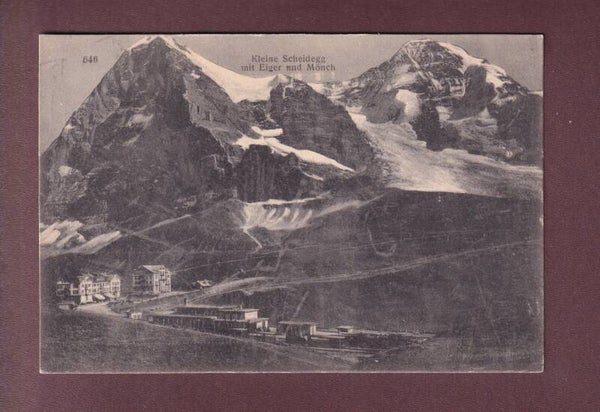 KLEINE SCHEIDEGG - Eiger - Mönch - 1911