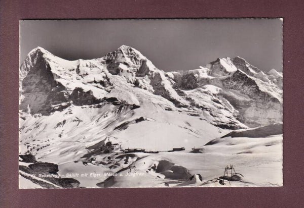 KLEINE SCHEIDEGG - Eiger - Mönch - Jungfrau - 1955