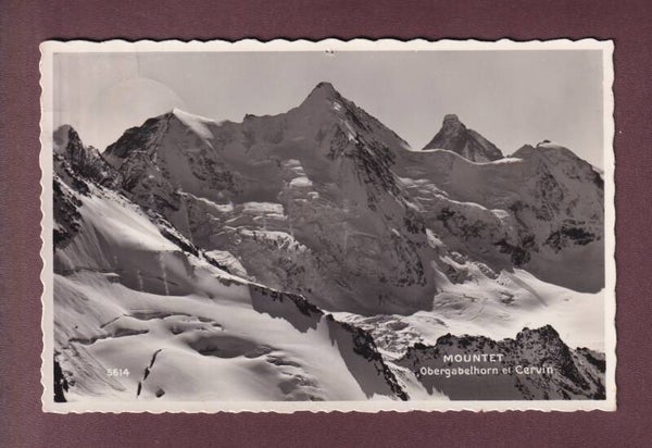 MOUNTET - Obergabelhorn - Cervin - 1943