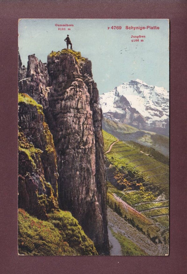 SCHYNIGE PLATTE - Gummihorn - 1919