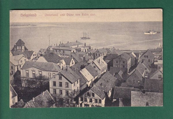 HELGOLAND - Unterland und Düne  // Eckbug //