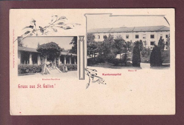 Gruss aus ST. GALLEN - Kantonsspital