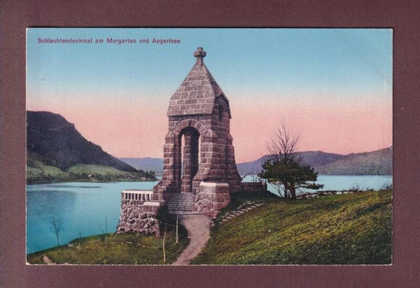 MORGARTEN - Schlachtendenkmal - Aegerisee
