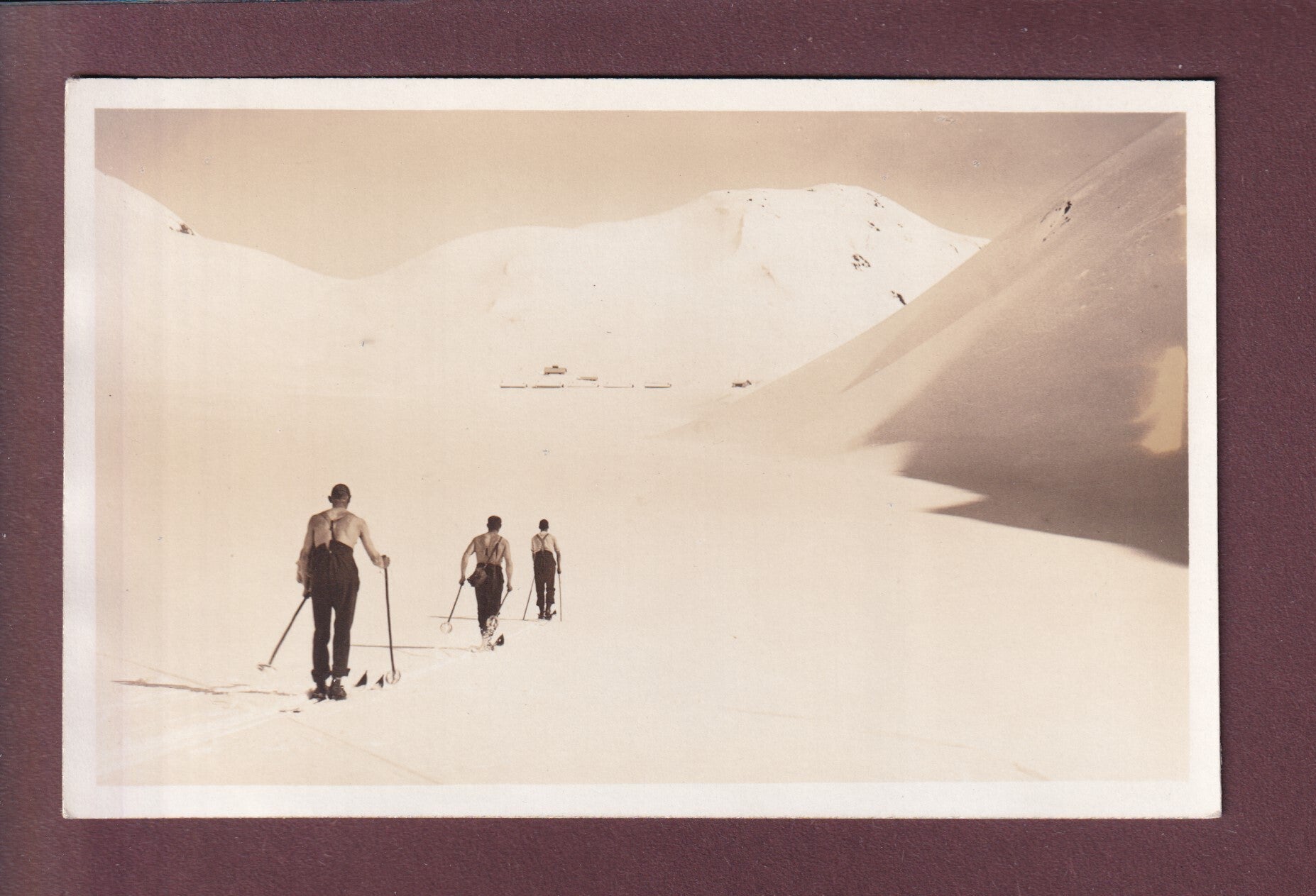 OBERALP - Calmot - Skifahrer