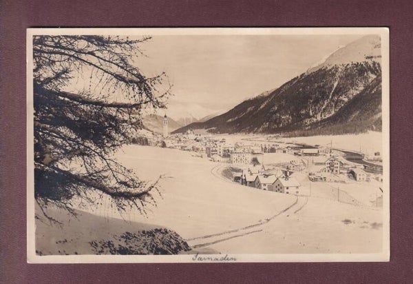 SAMEDAN unter Schnee