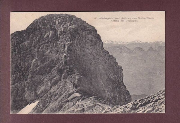 ALPSTEIN - Aufstieg zum Kalber-Säntis