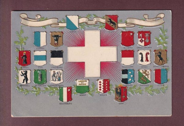 SCHWEIZ und Kantone - Präge