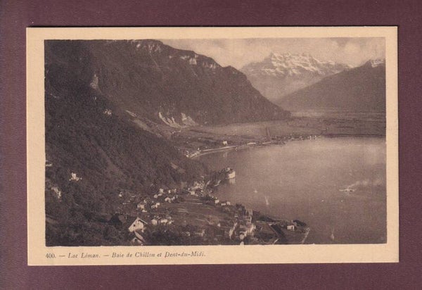 Baie de CHILLON - Dents du Midi