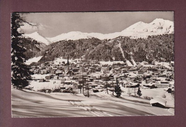 DAVOS-PLATZ - Schatzalp - Strela und Schiahorn - 1947