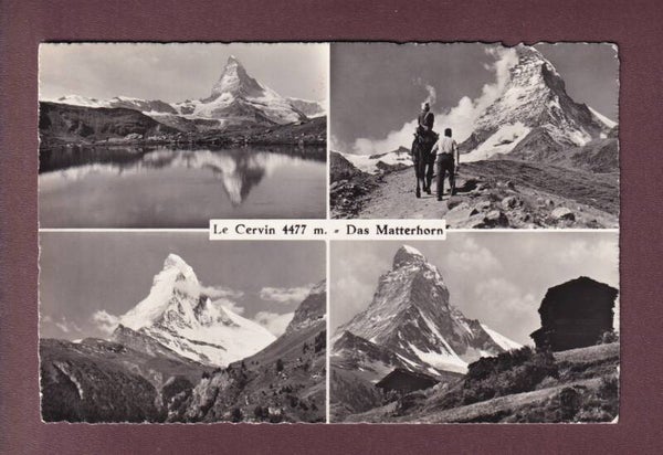 CERVIN / MATTERHORN - 4 images - 1961