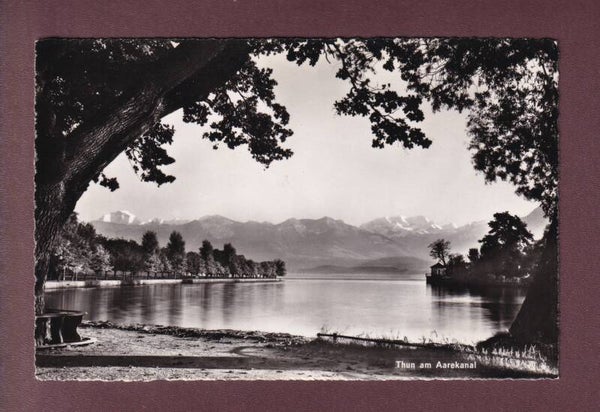 THUN - Am Aarekanal - 1950 Feldpost