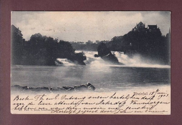 RHEINFALL - 1903