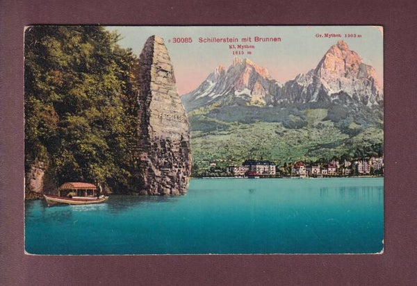 SCHILLERSTEIN mit Brunnen - 1917