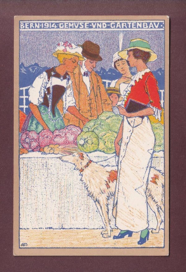 BERN - Gemüse und Gartenbau 1914