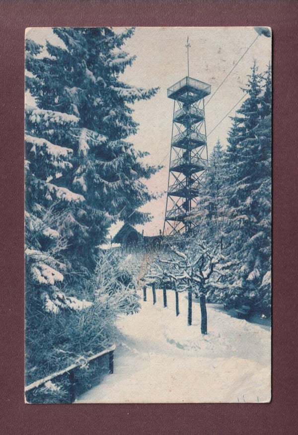 UETLIBERG-KULM im Winter - 1908