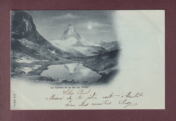 Lac du RIFFEL - CERVIN - Clair de lune